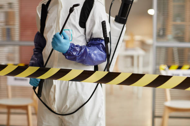 Professional Biohazard technician working in Mascotte, FL